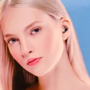 True Wireless Black Earbuds with Power Bank - New